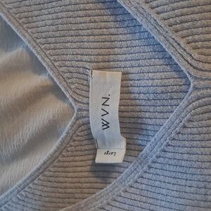 Grey Ribbed Sweater Maxi Dress